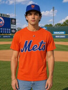 Majestic Mets T-Shirt M